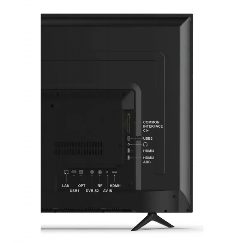 Телевизор 42 дюйма Smart TV Android 15 LED 4К Wi-Fi 2025