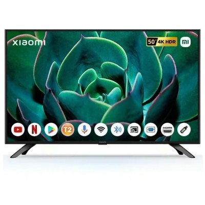 Телевизор 50 дюймов Smart TV Android 15 LED 4К Wi-Fi 2025
