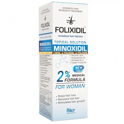 Комплект Лосьйон Folixidil 2% ( 3 флаконів )