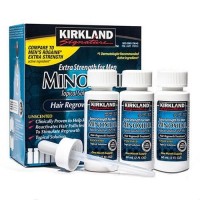 Лосьон Minoxidil 5% KIRKLAND  (3 флакона + оригинальный дозатор)